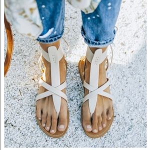 Blaze faux leather sandal